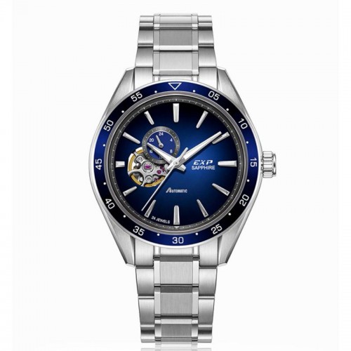 Expedition 6858 Automatic Silver Blue Special Box Storage